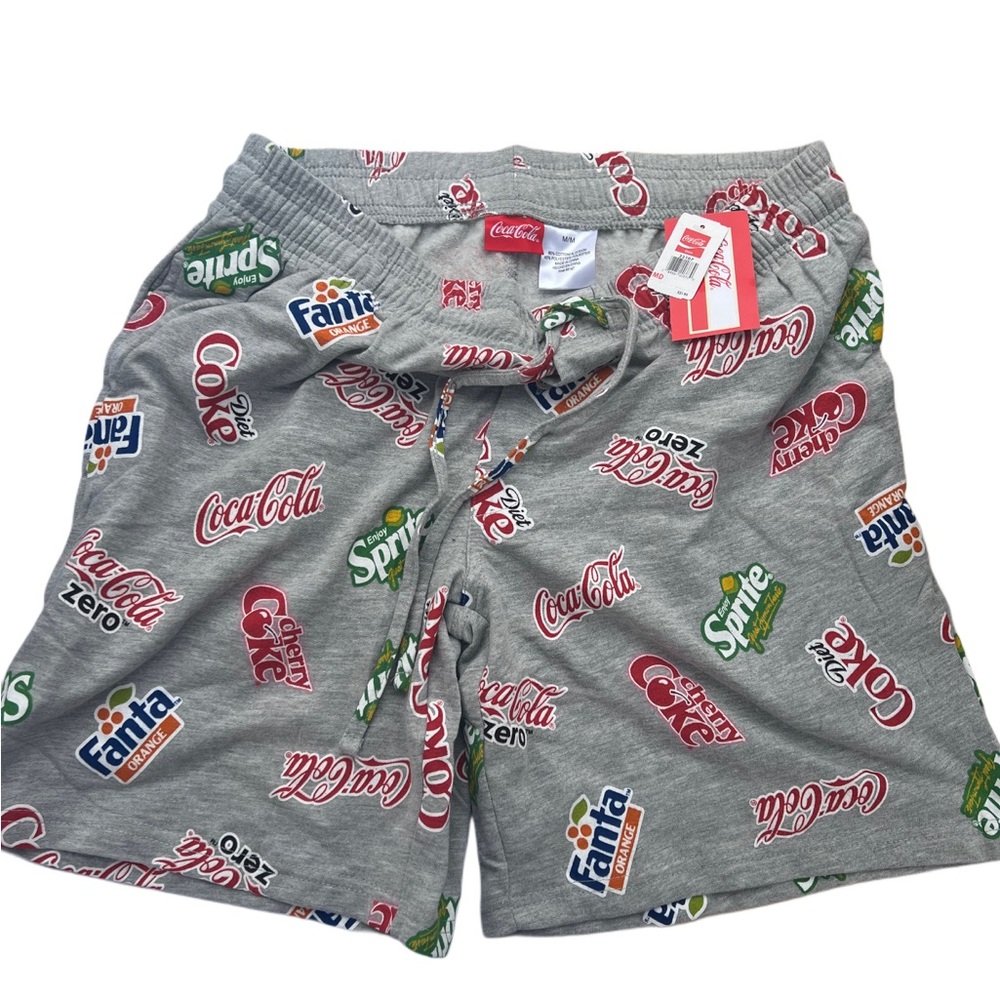 Coca-Cola Branded Grey Shorts